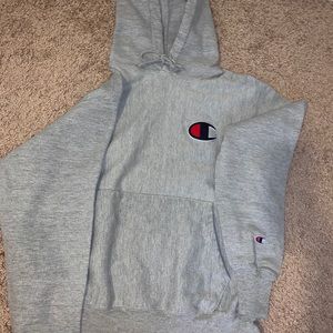 Champion Gray hoodie